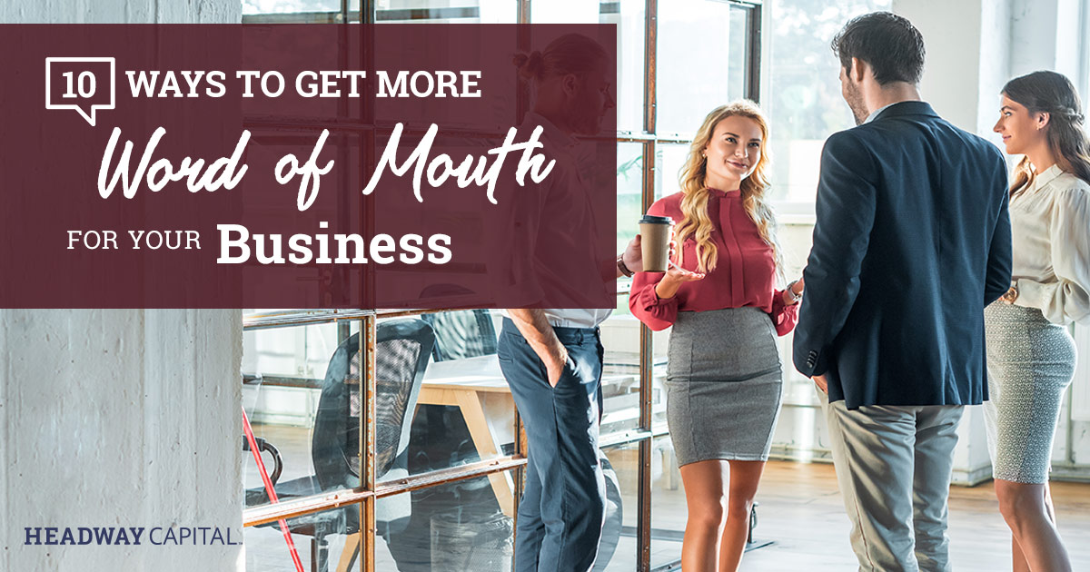 Word of Mouth Techniques for Small Businesses